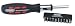 Draper 33010 11 piece ratchet screwdriver and bit set
