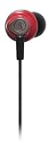 Audio Technica ATH-CKM50A In-ear earpieces Red