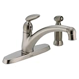 Delta Faucet 488-SSWF Michael Graves Single-Handle Kitchen Faucet, Stainless by DELTA FAUCET