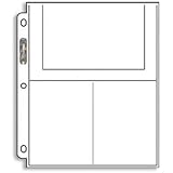 Ultra-Pro 3-Pocket Pages (4X6) - 100 Pages per box (Quantity of 1) [Misc.]
