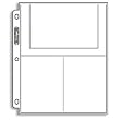 Ultra-Pro 3-Pocket Pages (4X6) - 100 Pages per box