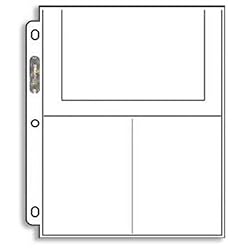 Ultra-Pro 3-Pocket Pages (4X6) - 100 Pages per box