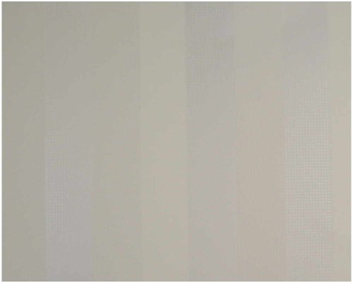 Livingwalls 510747 Tapete Designer Streifen Creme Wei&szlig;