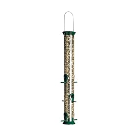 Droll Yankees Green New Generation Sunflower Tube Feeder