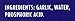 Spice World Minced Garlic – Bulk 48 oz Garlic Container – Ready-to-Use Seasonings for Cooking, Reduce Prep Work and Easily Add Flavor