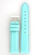 Watch Band Patent Leather Baby Blue Ladies Built In Spring Bars Watch Band Patent Leather Baby Blue Ladies Built In Spring Bars