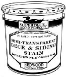 5GAL REDWD Semi Stain