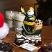Green Bay Packers 2005 Rooftop Santa Figurine By Memory Company