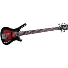 Warwick RockBass pelo Corvette Classic 5-String Bass, Almond Burst