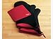 Kitchen Grips 2 Extra Length Oven Mitts and 1 Table Trivet, Spicy Red