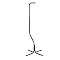 Tubular Steel Bird Cage Stand  Black (Medium)
