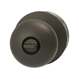 Wright Products MLBUS10B Impressions Melody Privacy Knob, Oil Rubbed Bronze