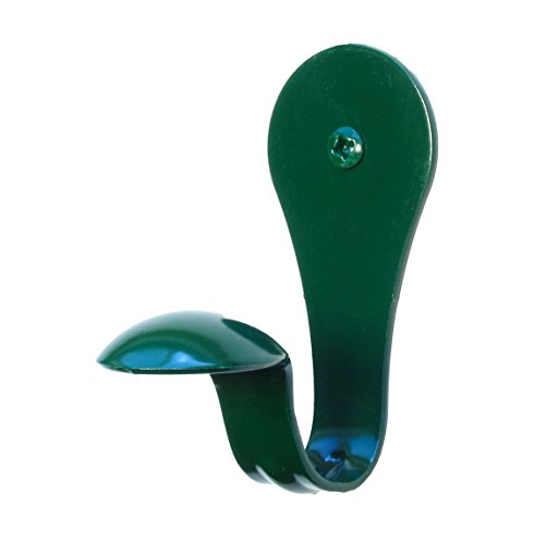SmartHook ColorZ Garment Friendly Single Coat Hook Hunter Green