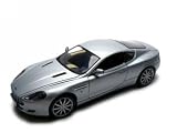 Aston Martin Db9 Silver Diecast Car Model 1 18
