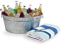 Charcoal Companion P00422 Galvanized Drink Bucket