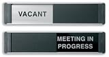 Stewart Superior Vacant Meeting In Progress Sliding Self Adhesive Sign Ref OF139