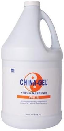 China-Gel Topical Pain Rel White - 128 Oz Pump