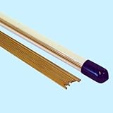 パイプ電極(黄銅単穴管) 真鍮パイプ電極Φ2.0×300L