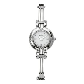 Bulova Ladies Bangle Bracelet Watch #96L007 by Bulova