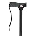 Carex Soft Grip Folding Cane, Black