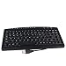 USB 87-Key Mini Keyboard (Black)