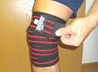 Schiek Black Line 78 Inch Knee Wraps with Velcro Schiek Black Line 78 Inch Knee Wraps with Velcro