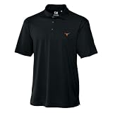 NCAA Men's Texas Longhorns Black Drytec Genre Polo