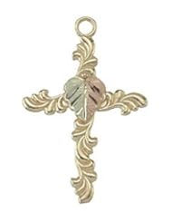 Black Hills Gold 10K Cross Pendant
