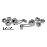 Chrome Billet Aluminum Window Crank Kit - Chevy Ford Mopar by CFR Performance