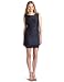 French Connection Women's Ribbon Knits Short Sleeve Dress, Blue, 8 French Connection Women's Ribbon Knits Short Sleeve Dress, Blue, 8