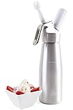 Impeccable Culinary Objects (ICO) Professional Aluminum Cream Whipper, 500ml, Silver