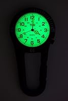 Paramedic Nurses Doctors Nite Glow Luminous Clip on Fob Watch