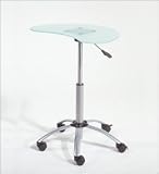 Euro Style 27310 Malcolm Frosted Glass/Aluminum