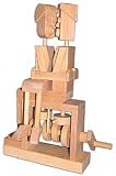 Kissing Couple Timberkit Mechanical Wooden Toy