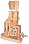 Kissing Couple Timberkit Mechanical Wooden Toy