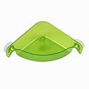 Eckutensilo BOKS transparent grün Koziol