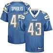 Darren Sproles San Diego Chargers LIGHT BLUE Equipment - Replica NFL YOUTH Jersey