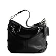 Coach Leather Brooke Leather Carly Covertiable Shoulder Hobo Bag Purse Black