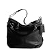 Coach Leather Brooke Leather Carly Covertiable Shoulder Hobo Bag Purse Black