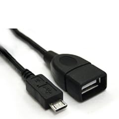 USB-OTG-Adapterkabel Adapter-Kabel Micro-USB-Stecker Typ B / USB-Kupplung Buchse Typ A