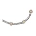 14K Yellow Gold and Sterling Silver 1/4 ct. Diamond Necklace - 18''