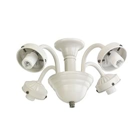 2.25" Four Light Ceiling Fan Fitter Finish: Mojave