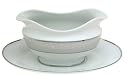 Mikasa Parchment Gravy Boat and Stand
