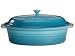 Le Creuset Stoneware 5-3/4-Quart Covered Oval Baking Dish, Caribbean