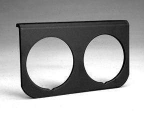 Auto Meter | 2237 2 1/16 Mounting Panel - Double Hole - Black