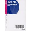 Filofax Papers Plain Notepaper, White Pocket Size - FF-212405