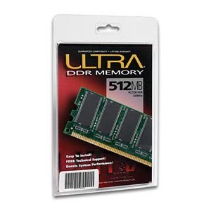 Ultra - Memory - 512 MB - DIMM 184-pin - DDR - 333 MHz / PC2700 - CL2.5