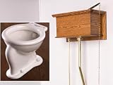 Picture Frame High Tank Toilet - Traditional Bowl - Polished Chrome