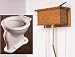 Picture Frame High Tank Toilet - Traditional Bowl - Polished Chrome