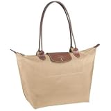 Longchamp - Le Pliage Large Folding Tote, Beige